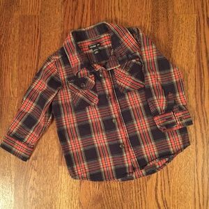 Baby Gap plaid shirt